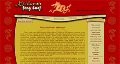Desktop Screenshot of numerologie.kralovnafengsuej.cz